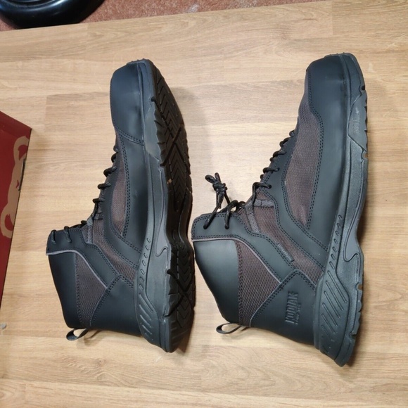 Kodiak Men Black Work Boots MKT1 Composit Toe Weatherproof Size 15W Wide NEW - Picture 3 of 11